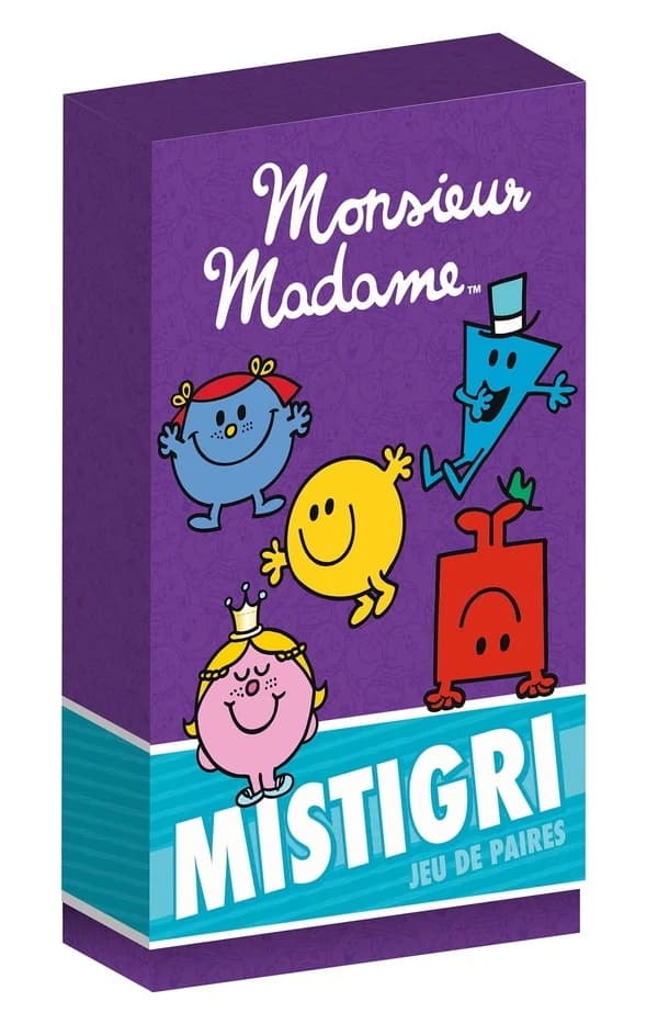 Les Monsieur Madame : boîte de cartes