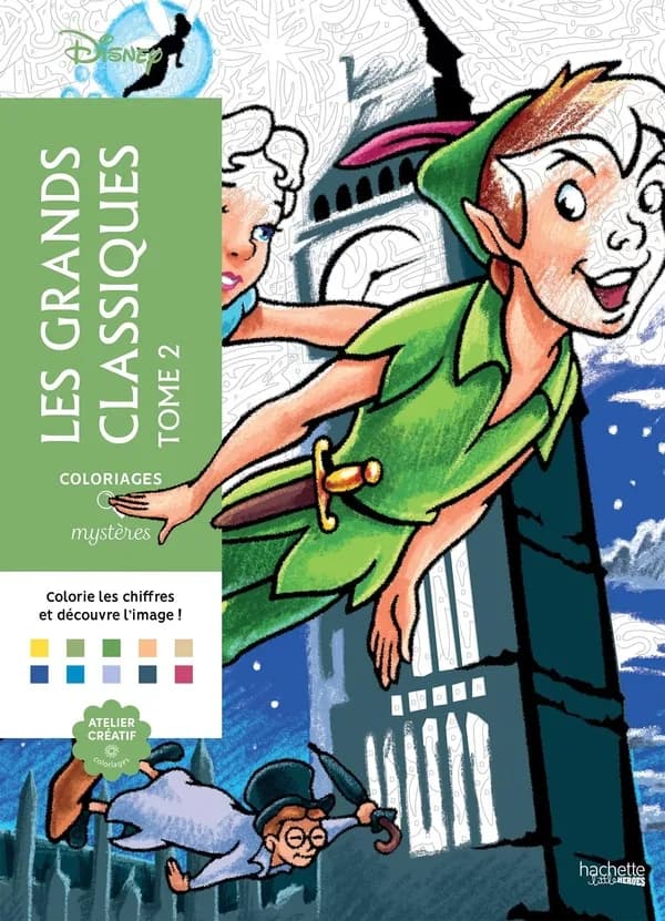 Les grands classiques. 2 : Disney Tome 2 : [Album à colorier]
