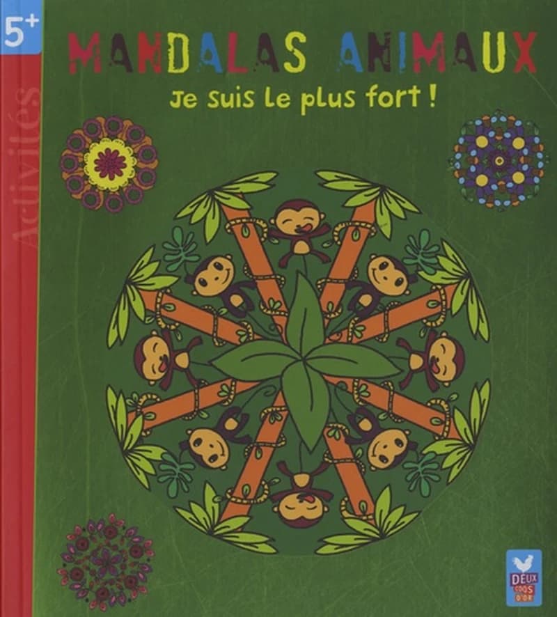 Mandalas animaux - Je suis le plus fort !