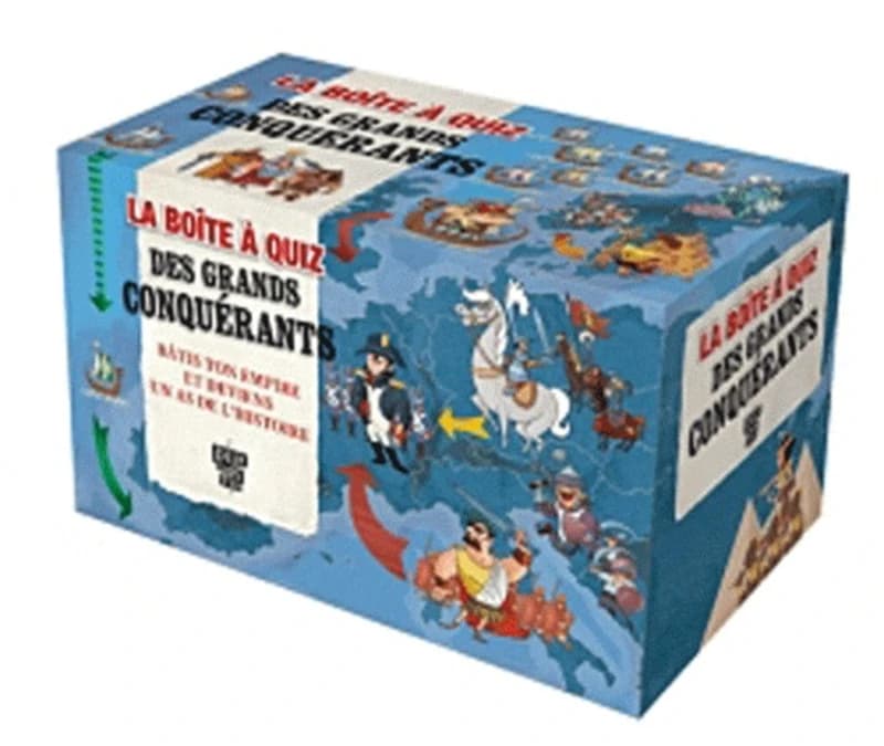BOITE A QUIZ GRANDS CONQUERANT