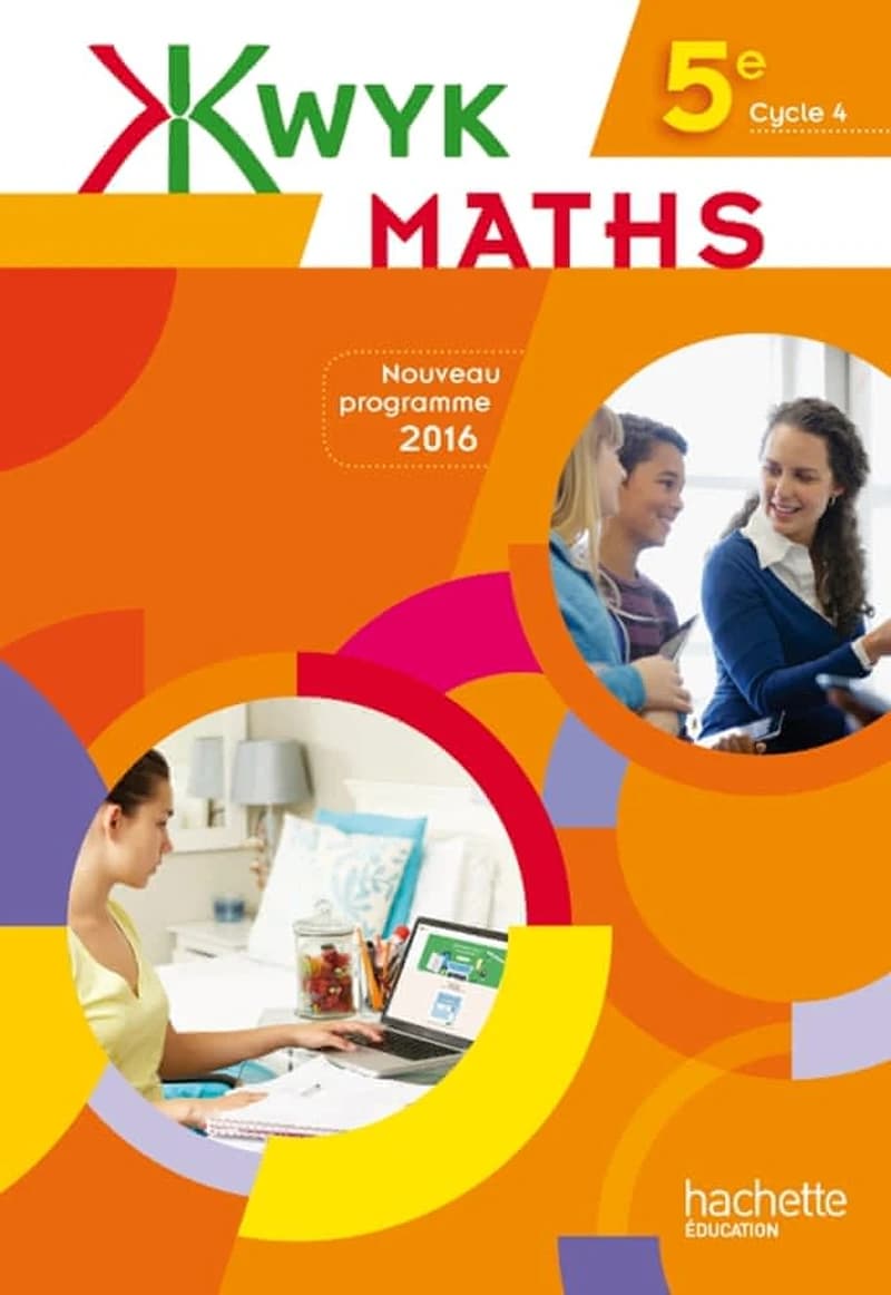 Kwyk maths, 5e, cycle 4 : nouveau programme 2016