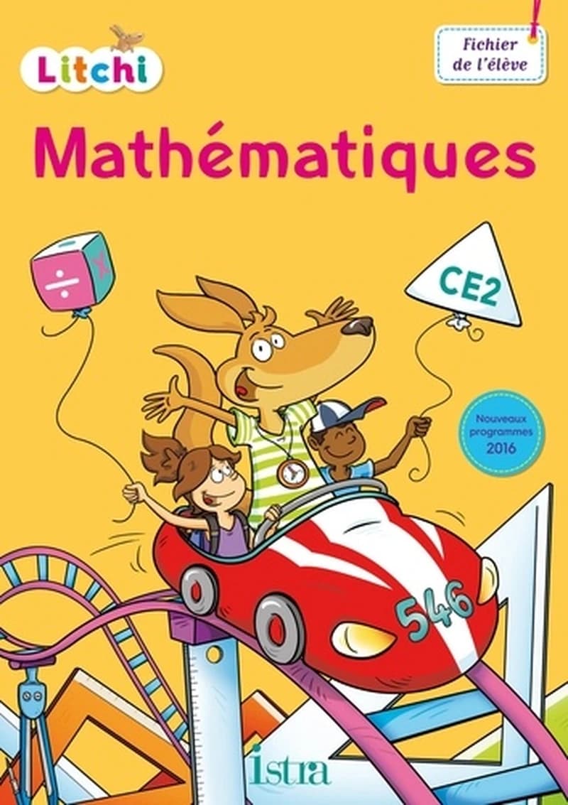 Litchi Tome 47 : mathématiques ; CE2 ; fichier de l'élève (édition 2017)