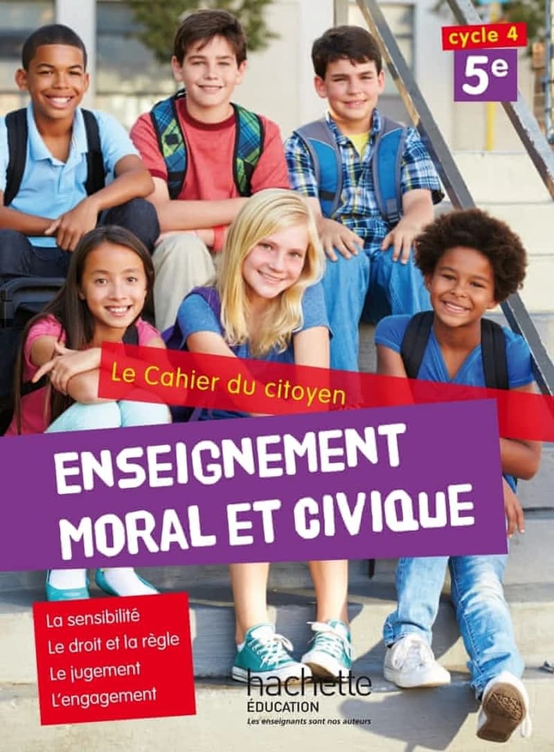 Enseignement moral et civique, le cahier du citoyen ; 5ème ; cahier de l'élève (édition 2015)