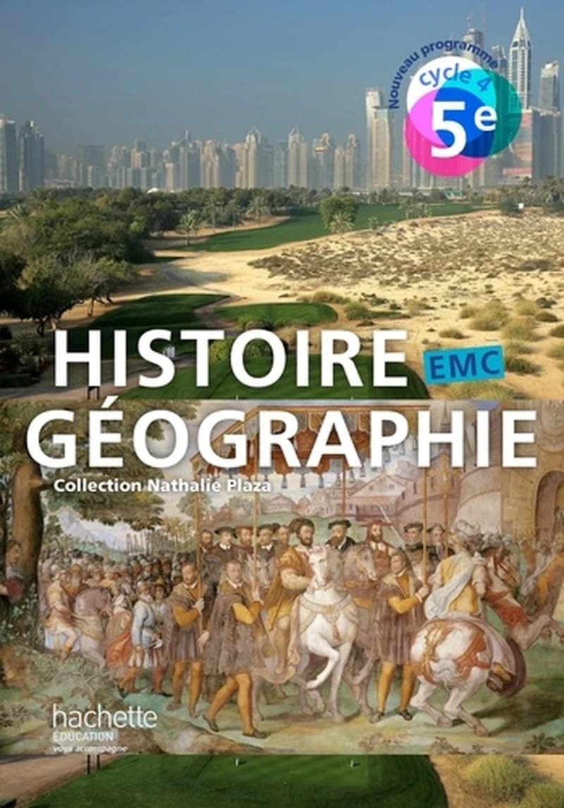 Histoire-géographie, EMC, 5e cycle 4 : nouveau programme