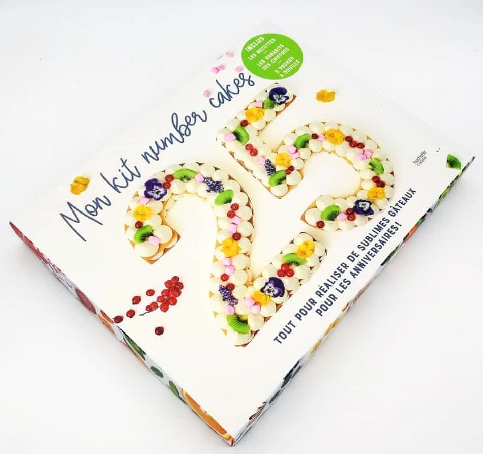 Mon kit number cakes : tout pour réaliser de sublimes gâteaux pour les anniversaires !