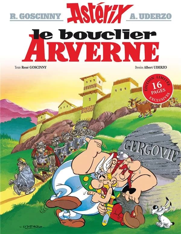 Le bouclier Arverne (Éd. limitée) texte de René Goscinny ; dessins d'Albert Uderzo