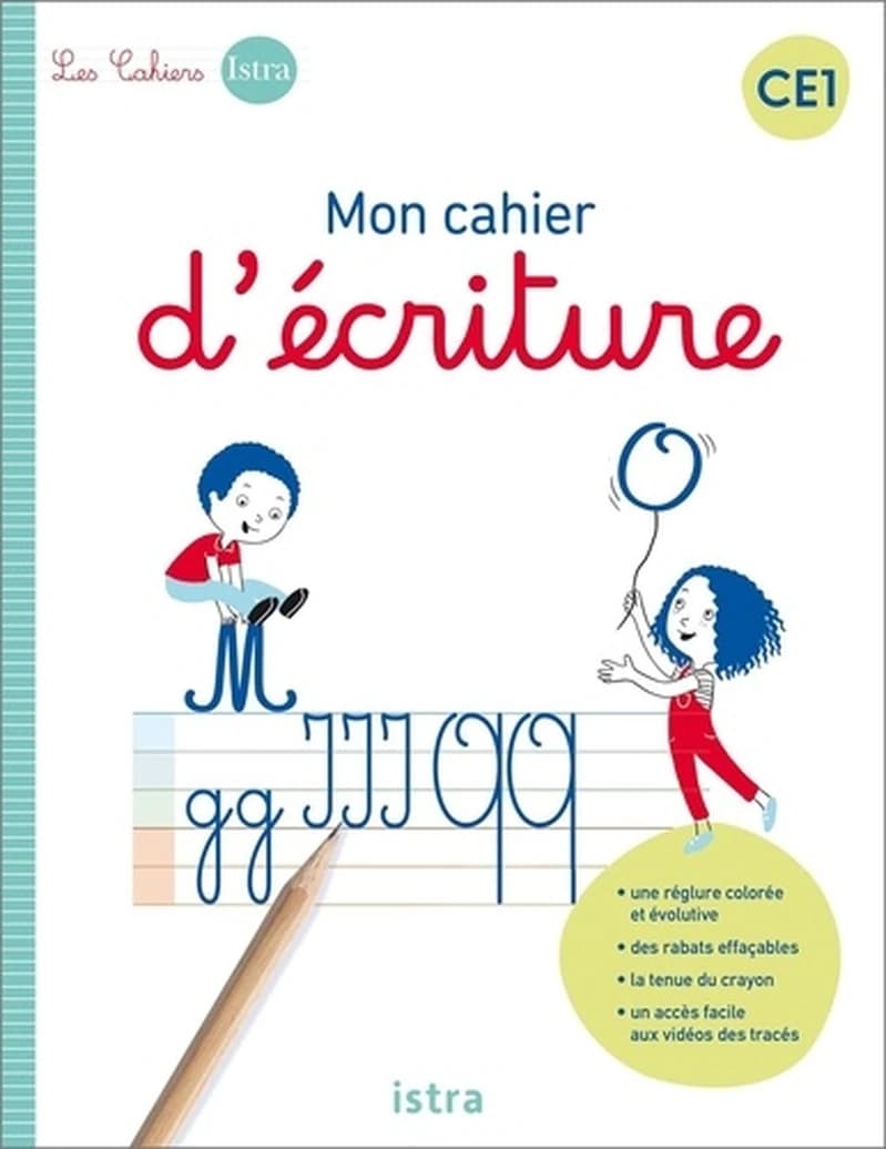 Mon cahier d'écriture ; CE1 ; cahier élève