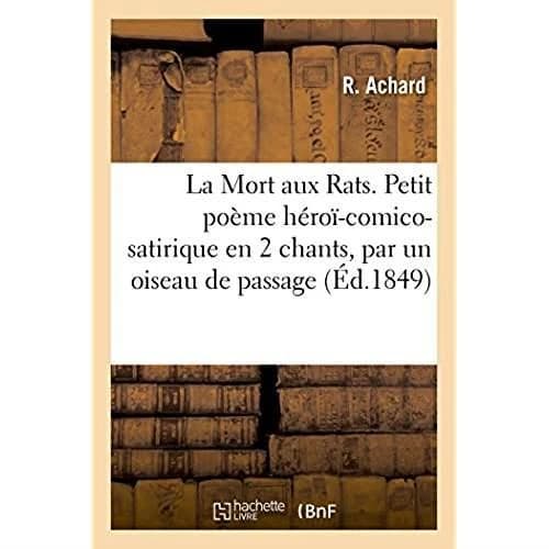 La mort aux rats ou l'apologue de grigouille