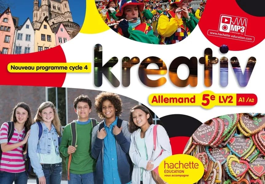 Kreativ : allemand, 5e, LV2, A1-A2