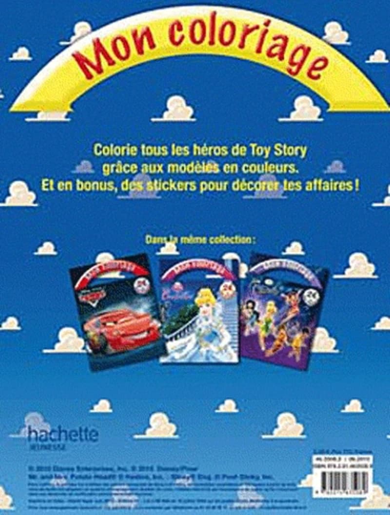 MON COLORIAGE - TOY STORY