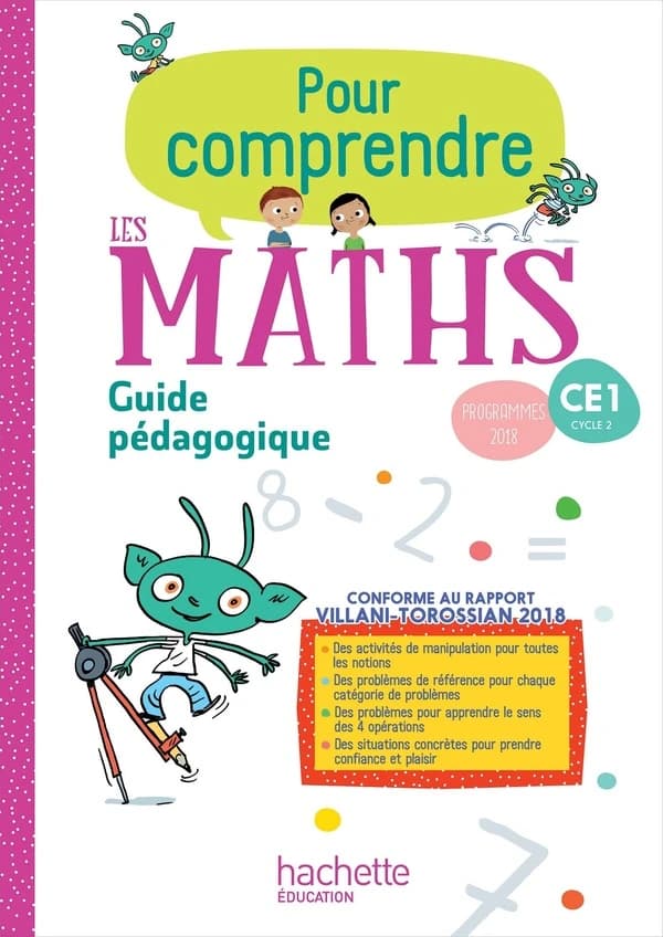 Pour comprendre les maths : CE1 ; guide pédagogique