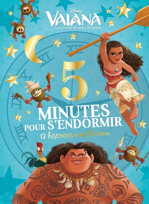 5 minutes pour s'endormir : 12 histoires avec Vaiana
