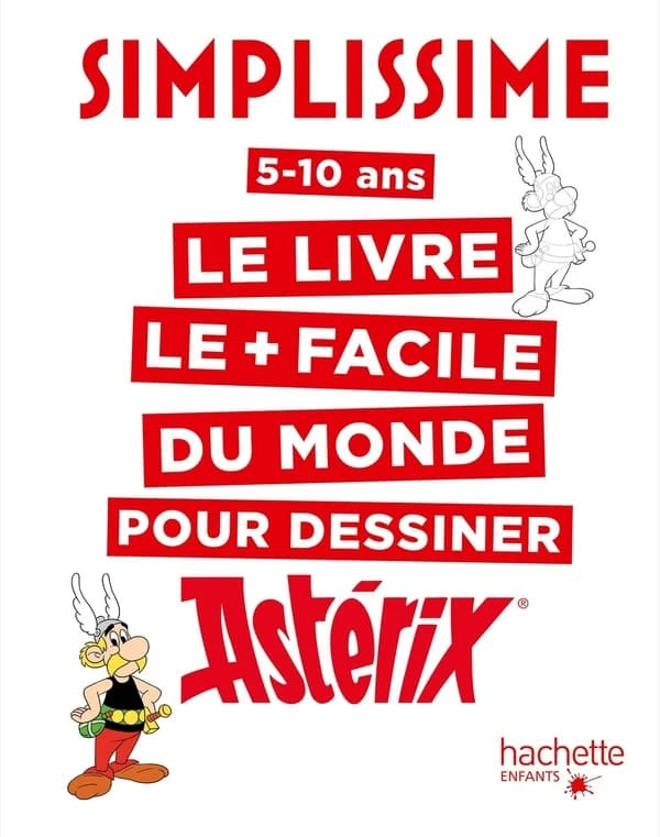 Le livre le + facile du monde pour dessiner Astérix