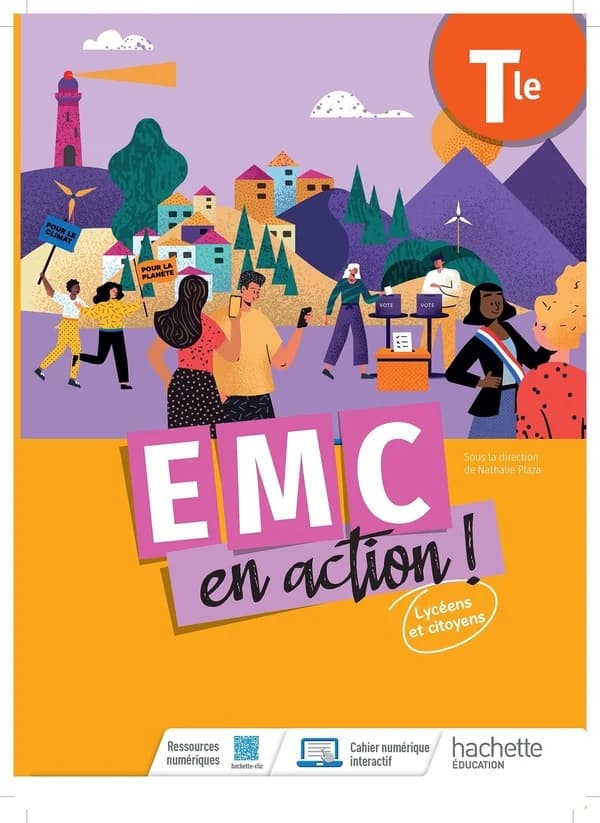 EMC en action ! terminale ; cahier élève