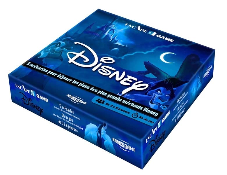 Escape game Disney Tome 2 : 5 scénarios pour déjouer les plans des plus grands méchants Disney