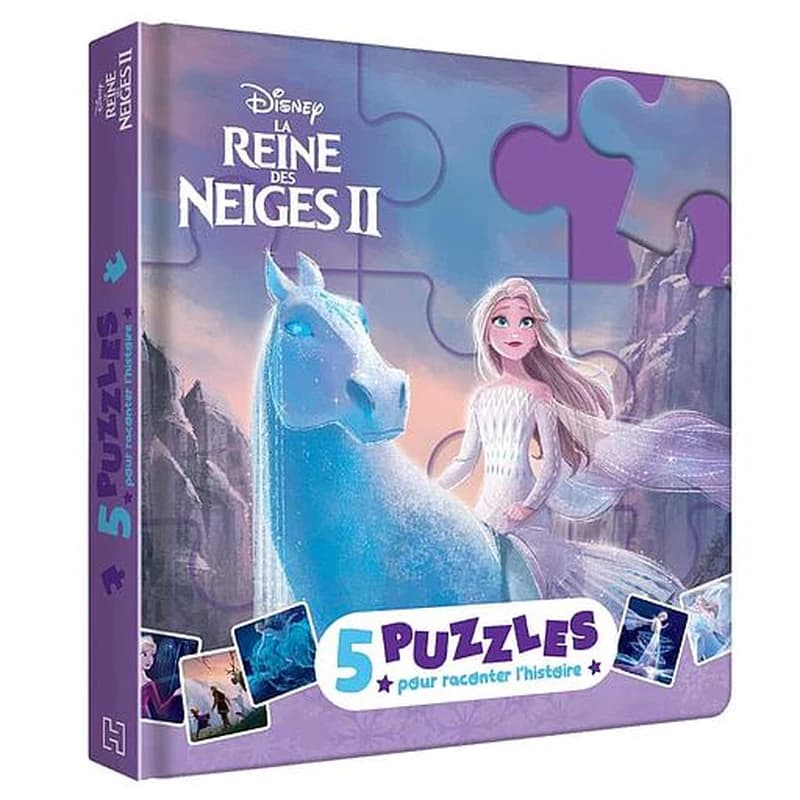 La Reine des Neiges II - 5 puzzles pour raconter l'histoire