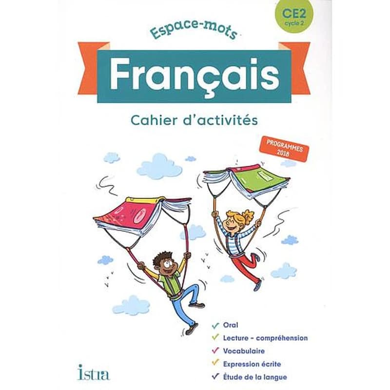 Espace-mots Tome 45 : français ; CE2 ; cahier d'activités