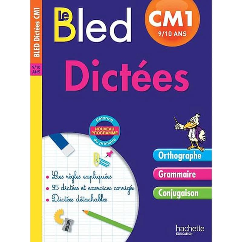 CAHIERS BLED DICTEES : CM1