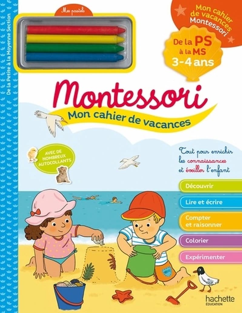 Mon cahier de vacances Montessori : 3