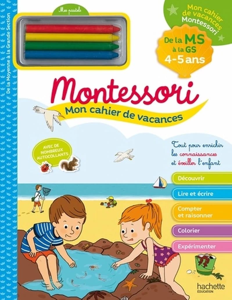 MON CAHIER DE VACANCES MONTESSORI 4