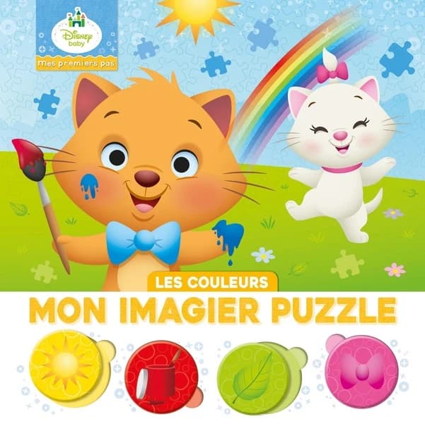 Mon imagier puzzle - Les couleurs