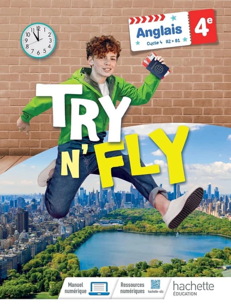 Try n' fly : anglais 4e, cycle 4, A2-B1