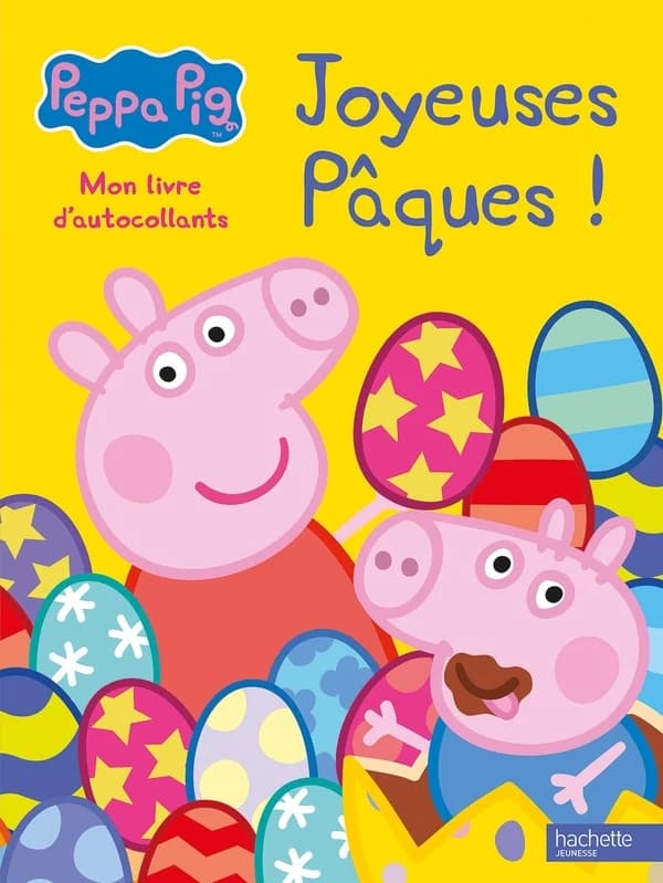 Peppa Pig : Joyeuses Pâques : [Autocollant]