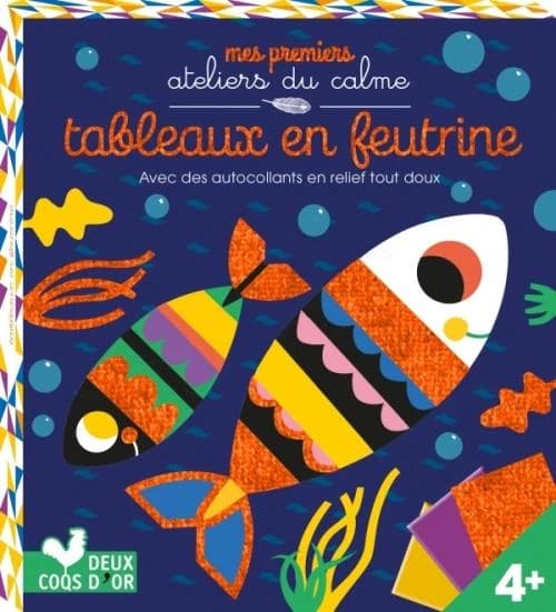 Tableaux en feutrine : mini boite avec accessoires : [Autocollant]