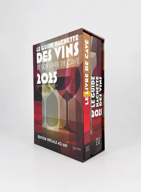 Le guide Hachette des vins et son livre de cave 2025 ([Éd.] 2025, édition spéciale 40 ans) [sous la direction de Stéphane Rosa]