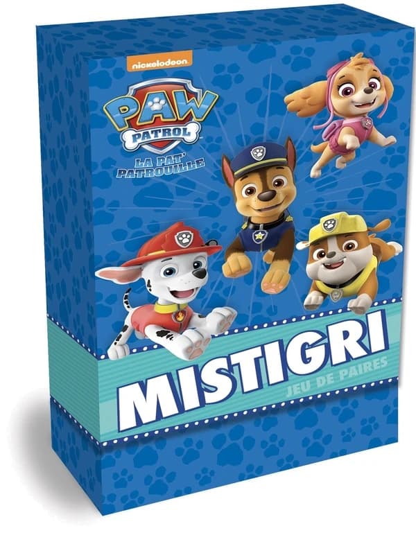 La Pat'Patrouille : boîte de cartes ; Mistigri