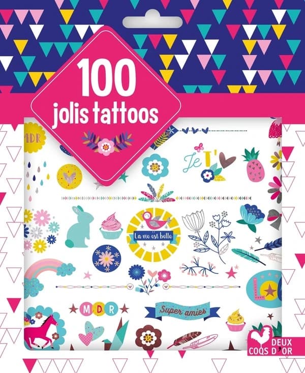 GOMMETTES : 100 jolis tattoos