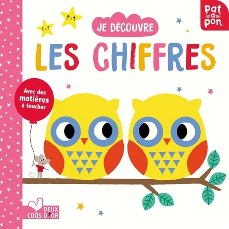 Je découvre les chiffres : avec des matières à toucher