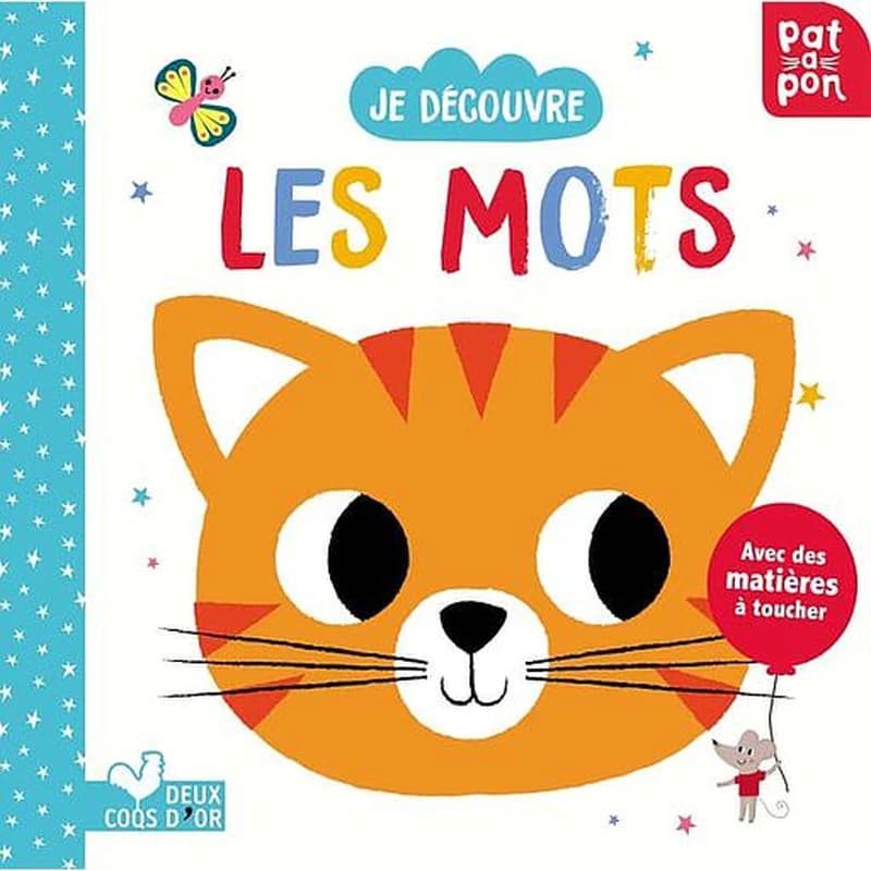 Je découvre les mots : avec des matières à toucher !