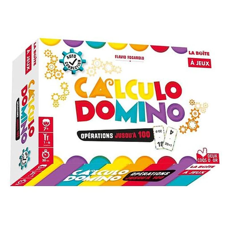 Calculo dominos - Opérations jusqu'à 100