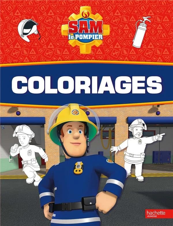 Coloriages Sam le Pompier : [Album à colorier]