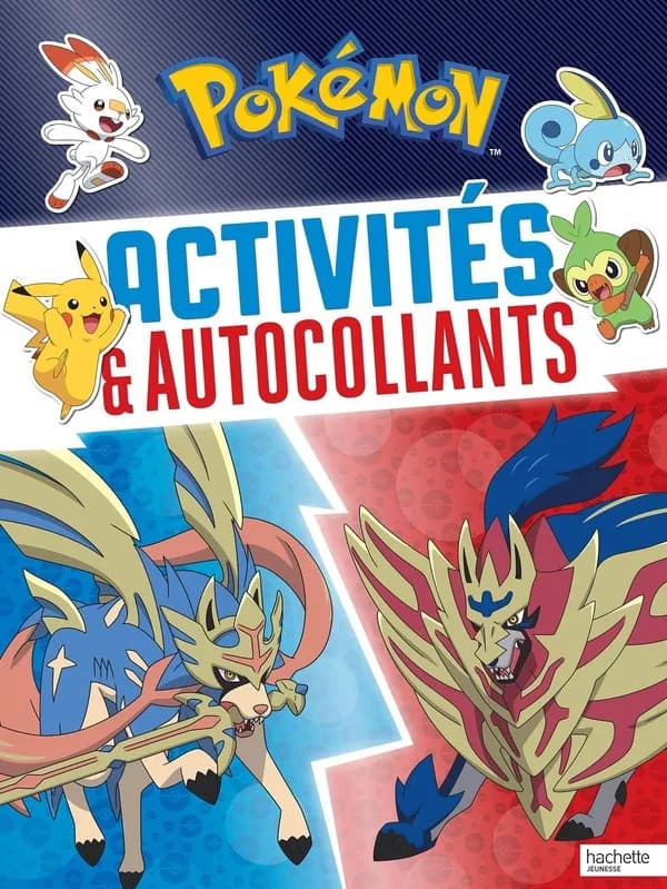 Pokémon : activités & autocollants