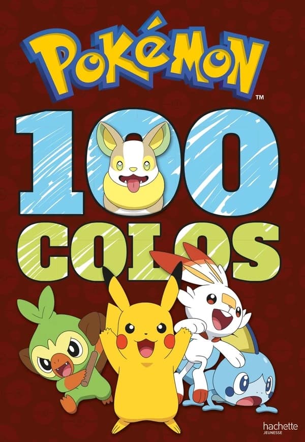 100 colos Pokémon : [Album à colorier]