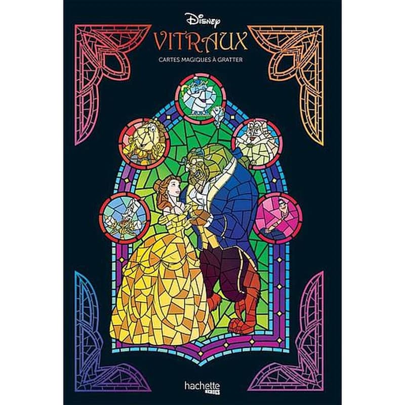 Vitraux - Cartes magiques à gratter