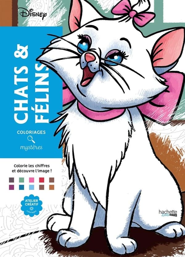 Chats et félins : Coloriages