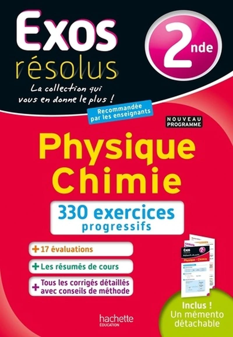 Exos résolus : physique-chimie ; 2de