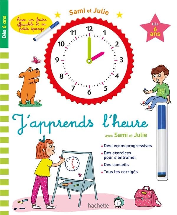 J'apprends avec Sami et Julie : l'heure