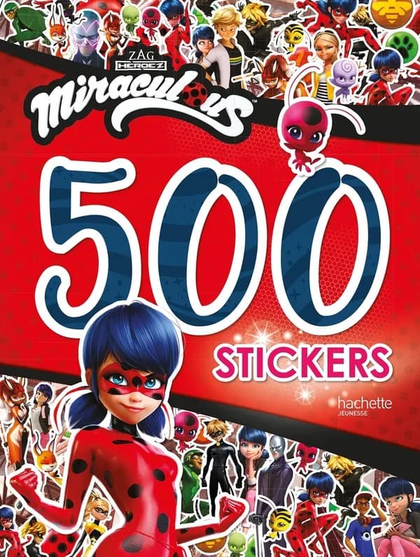 500 stickers Miraculous : [Autocollant]