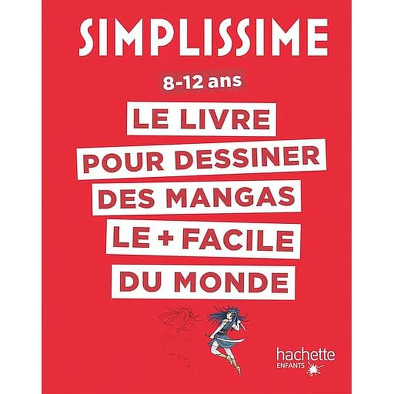 Le livre pour dessiner des mangas le + facile du monde