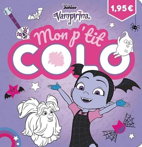 Mon p'tit colo : Disney Junior Vampirina : [Album à colorier]