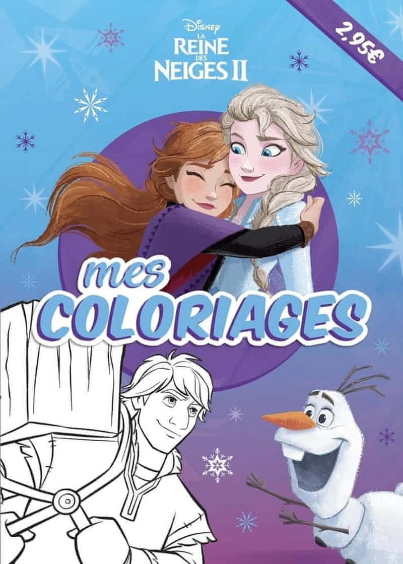 Mes coloriages La Reine des neiges 2