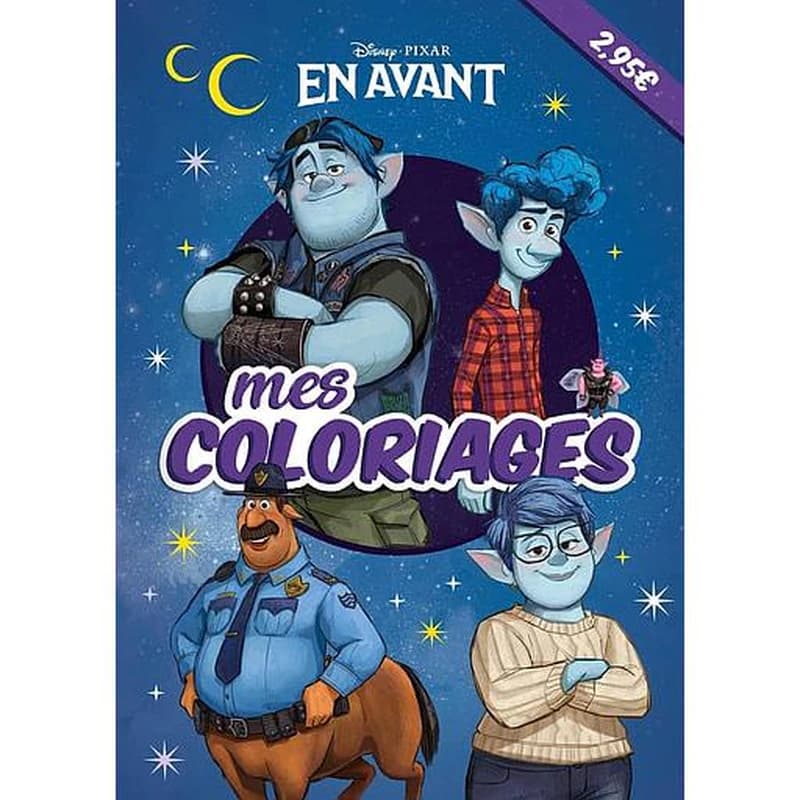 Mes coloriages Disney Pixar : En avant : [Album à colorier]