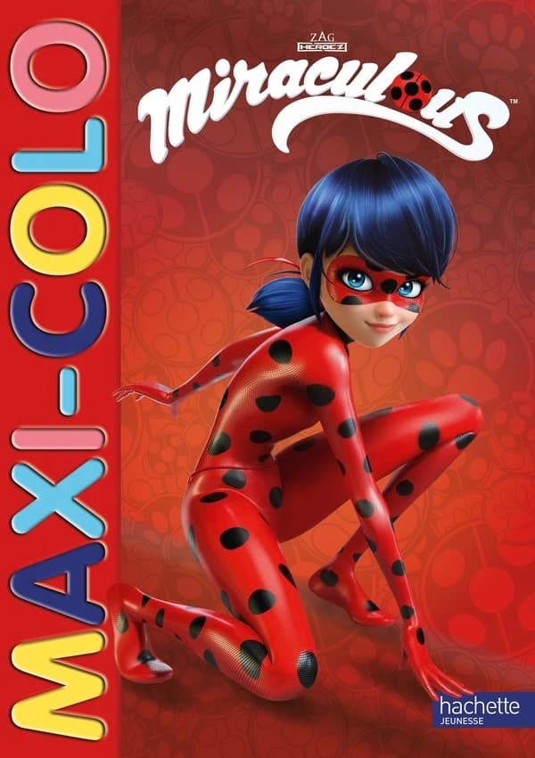 Maxi-colo : miraculous : [Album à colorier]