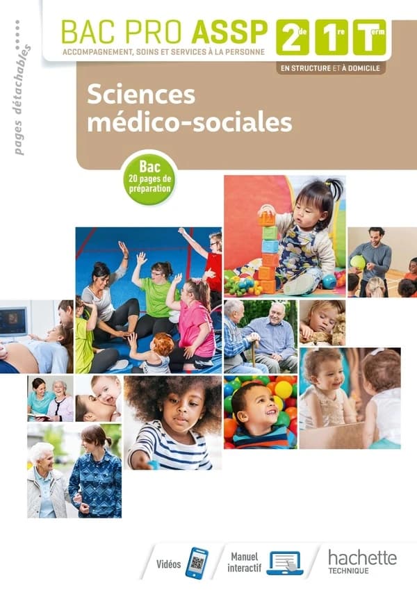 Sciences medico-sociales 2de, 1re, tle bac pro assp