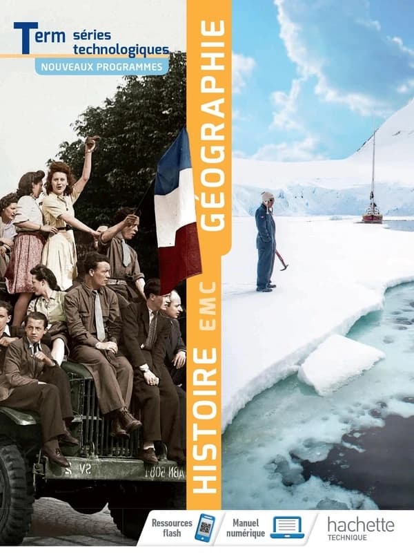 Histoire, géographie, enseignement moral et civique, Term séries technologiques : nouveaux programmes
