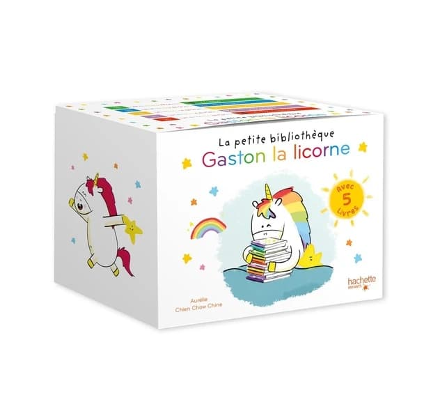 La petite bibliothèque : Coffret avec 5 livres : Je suis en colère ; Je suis joyeux ; Je suis triste ; Je n'arrive pas à dormir ; J'ai peur